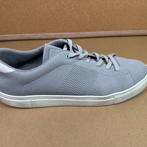 Greats Brooklyn The Royal Knit Low Top Gray White Sneakers Shoes Mens US 12 - Picture 6 of 9
